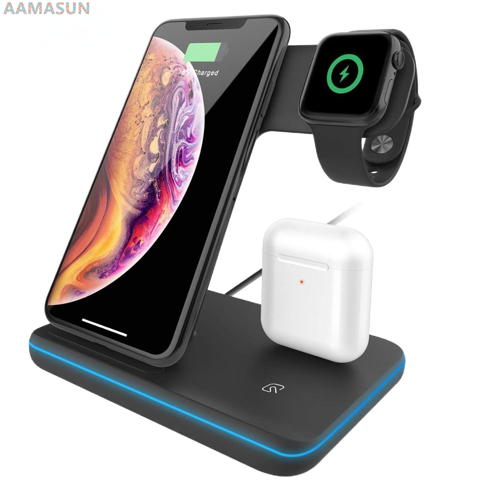 Watch Watch Xs - 15W Fast Qi Wireless Charger สำหรับ