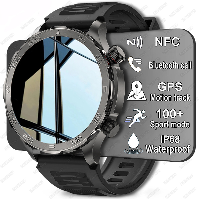 Heart Rate Gps Watch - ใหม่ GPS ติดตามสมาร์ทวอทช์ผู้ชายหน้าจอ AMOLED HD กีฬากลางแจ้งฟิตเนสอัตราการเต้นของหัวใจ