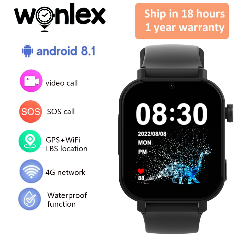 Heart Rate Gps Watch - นาฬิกาอัจฉริยะสำหรับเด็ก Wonlex KT36 4G พร้อม GPS