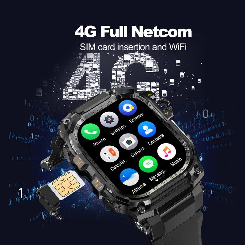 4G Android ผู้ชายผู้หญิงสมาร์ท - Smartwatch Watches For Women With Gps บทวิจารณ์และราคา