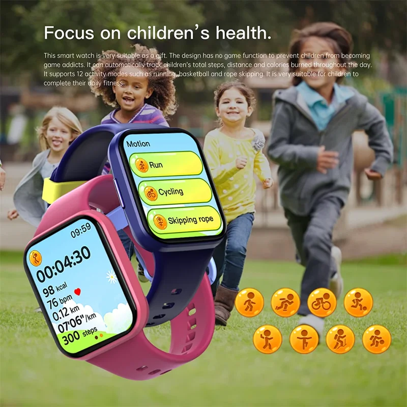 นาฬิกาสมาร์ทนักเรียนเด็กเด็กนา - Smartwatch Watches Birthday Gift For Girls บทวิจารณ์และราคา