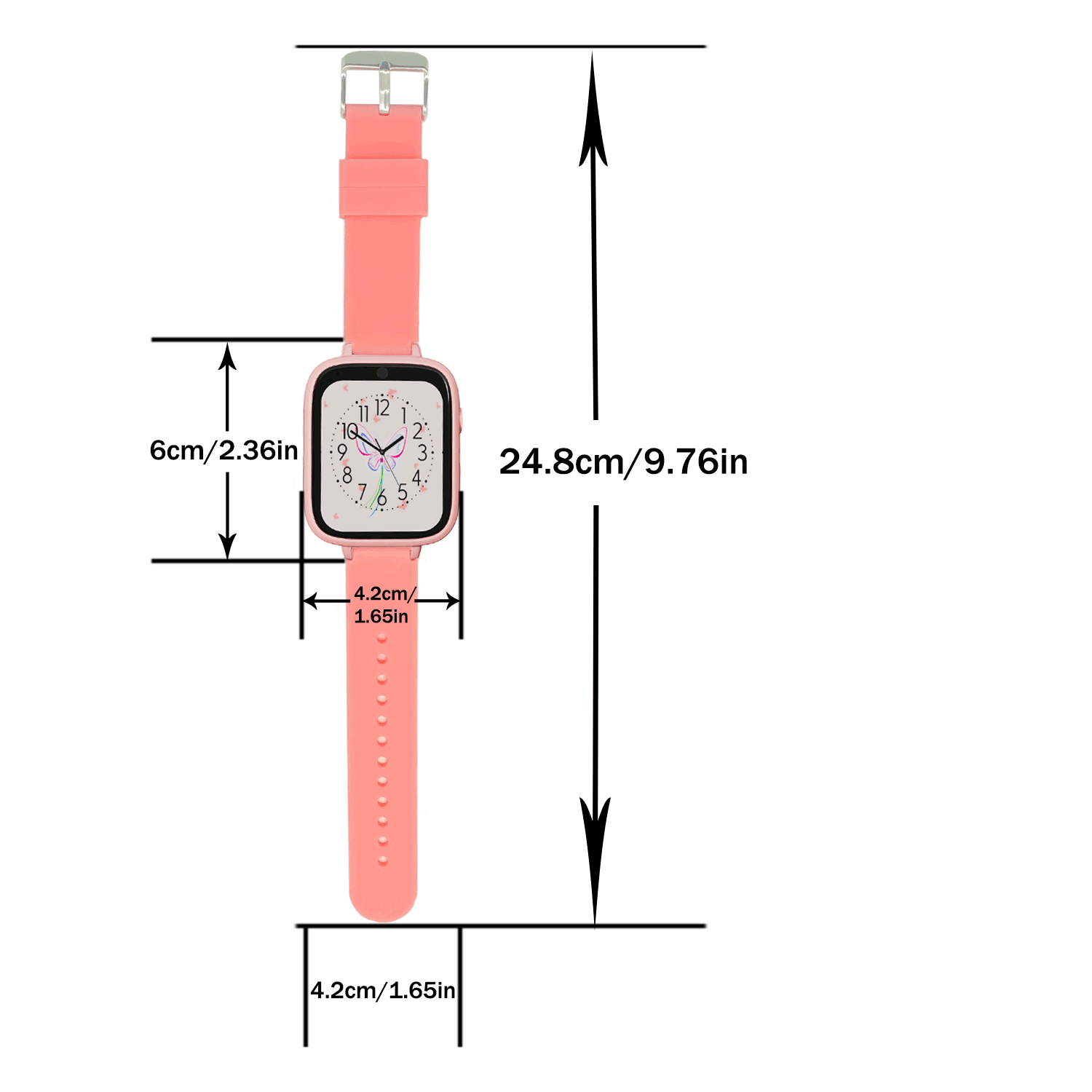 นาฬิกาเด็ก kado ulang tahun สำ - Smartwatch Watches Birthday Gift For Girls บทวิจารณ์และราคา