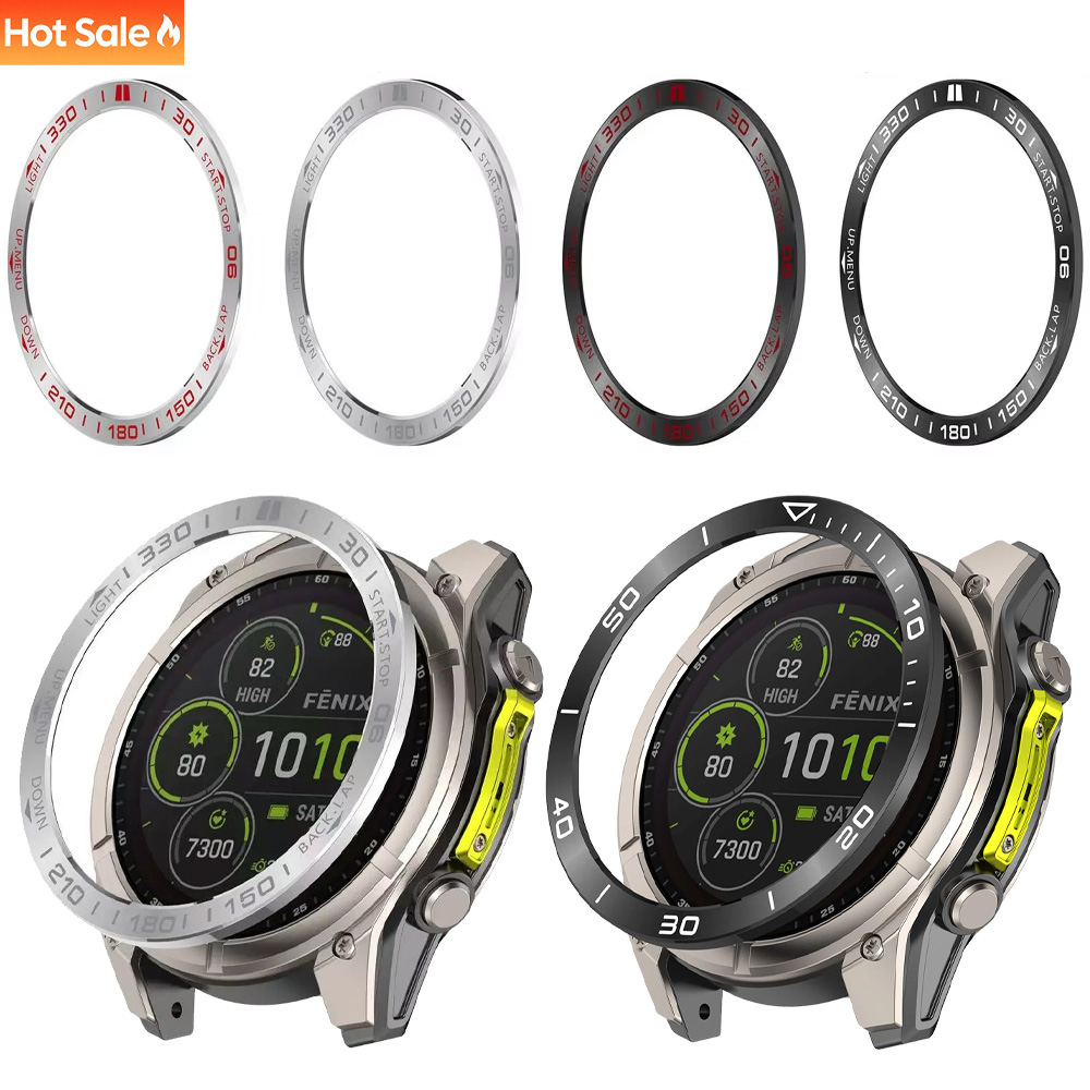 วงแหวนโลหะสำหรับ Garmin Fenix  - Watch Bezel Insert บทวิจารณ์และราคา