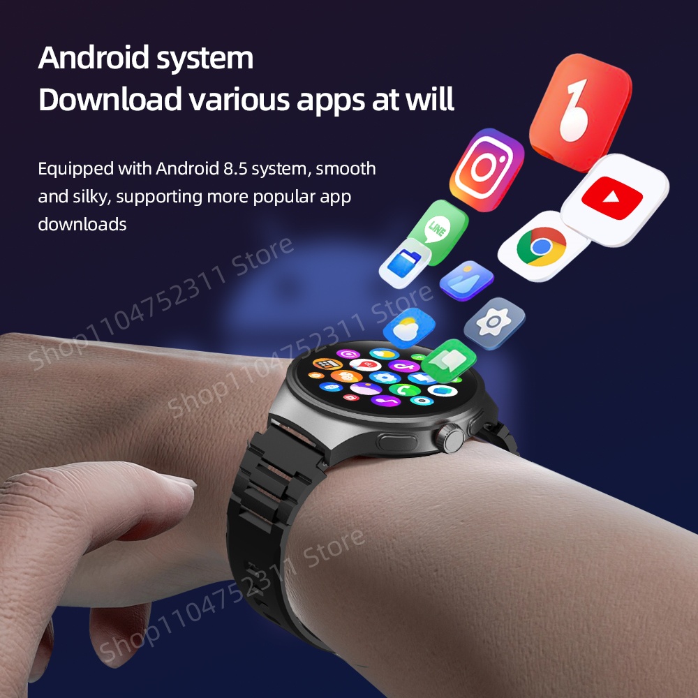 สมาร์ทวอทช์ 512G VP50 พร้อมกล้ - Heart Rate Gps Watch บทวิจารณ์และราคา