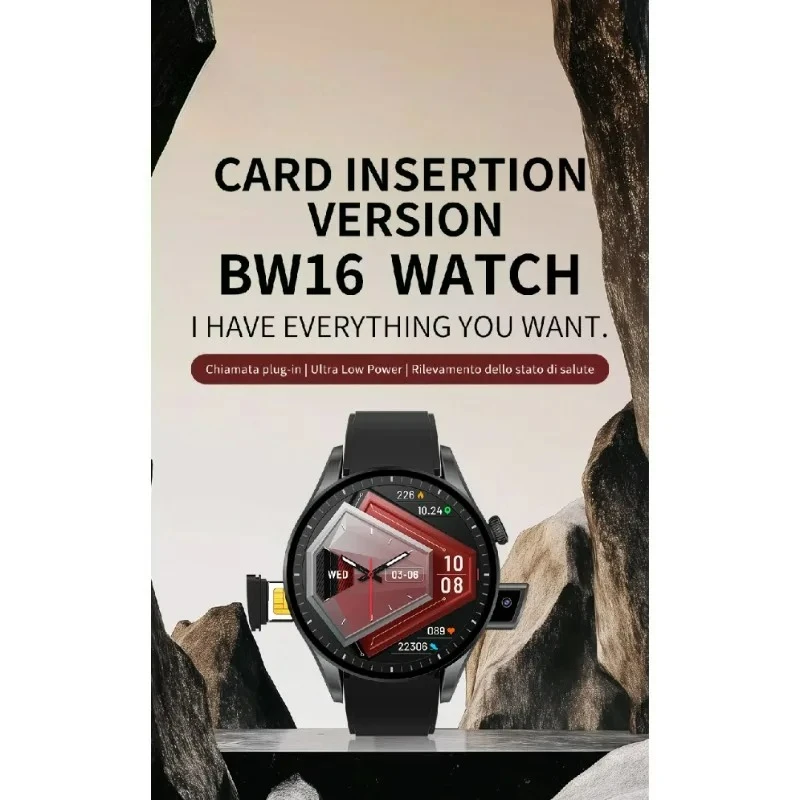 สมาร์ทวอทช์ 4G รุ่นใหม่ BW16:  - Heart Rate Gps Watch บทวิจารณ์และราคา