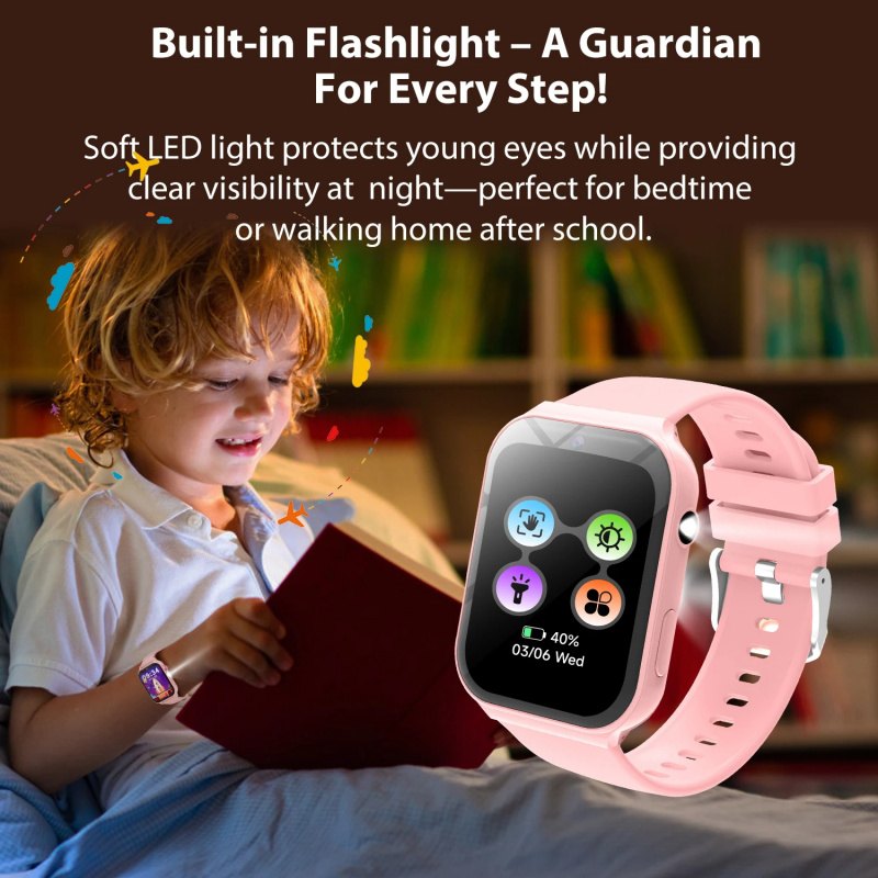สมาร์ทวอทช์ใหม่สำหรับเด็ก การต - Smartwatch Watches Birthday Gift For Girls บทวิจารณ์และราคา