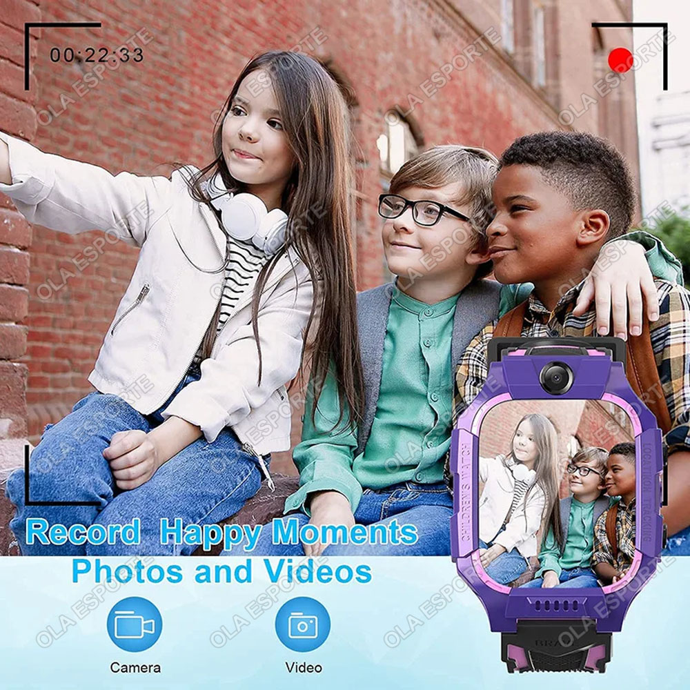 นาฬิกาอัจฉริยะสำหรับเด็ก 2G โท - Smartwatch Watches Birthday Gift For Girls บทวิจารณ์และราคา