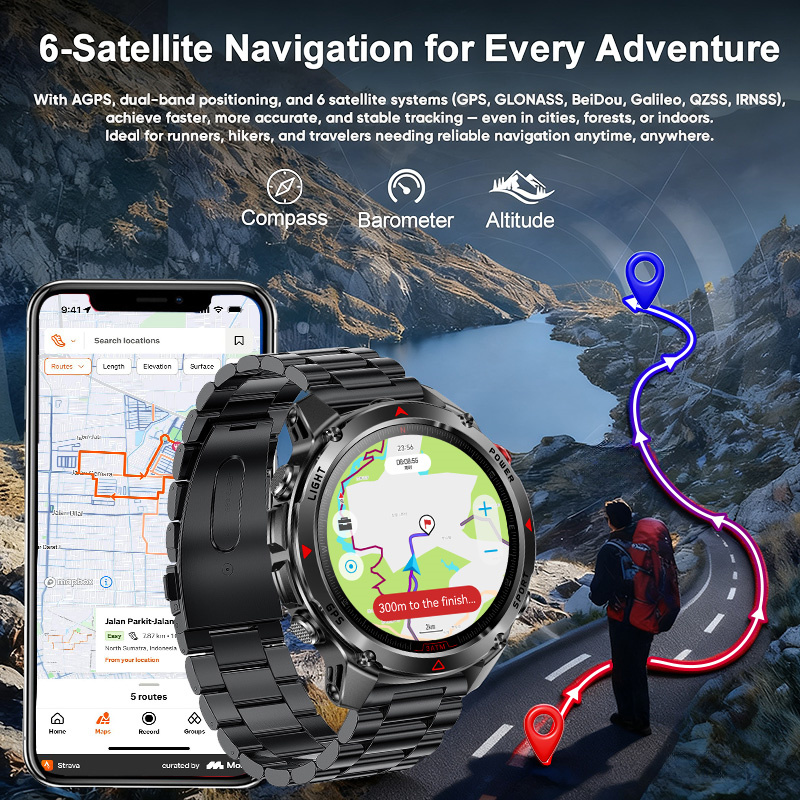 นาฬิกาอัจฉริยะ T-Rex 3 Pro ระด - Heart Rate Gps Watch บทวิจารณ์และราคา