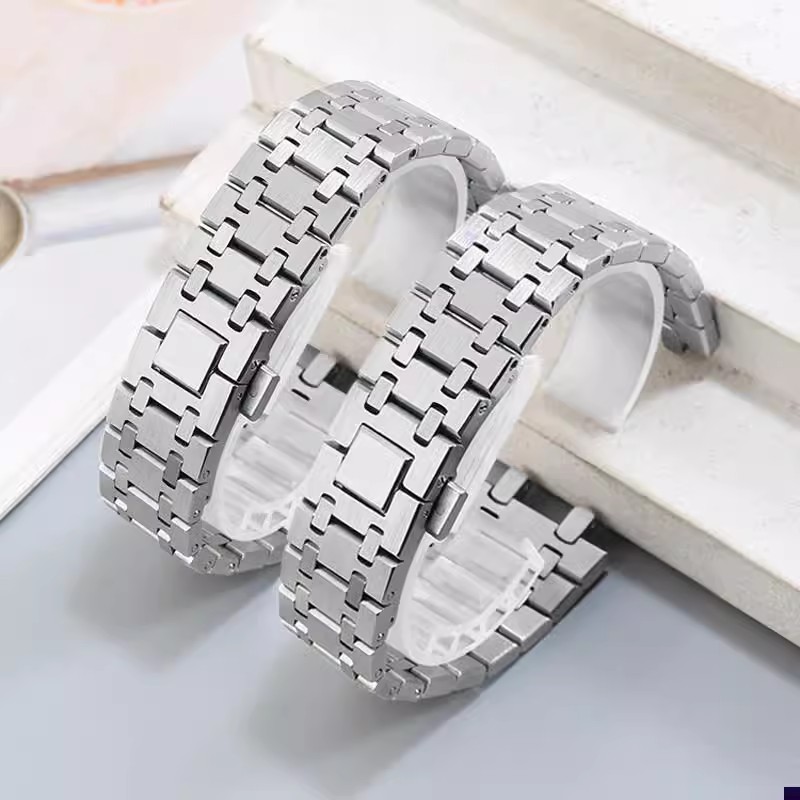 904 สแตนเลสสตีลเงินสําหรับ AP  - Audemars Piguet Watch Royal Oak บทวิจารณ์และราคา