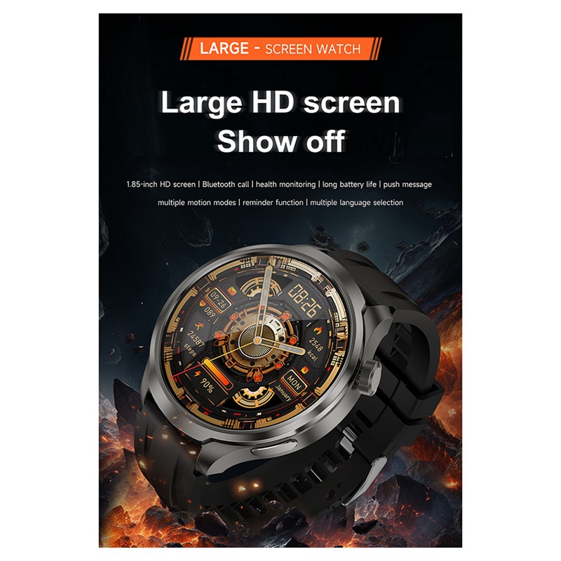 สมาร์ทวอทช์อัลตร้าเอชดีขนาด 1. - Heart Rate Gps Watch บทวิจารณ์และราคา