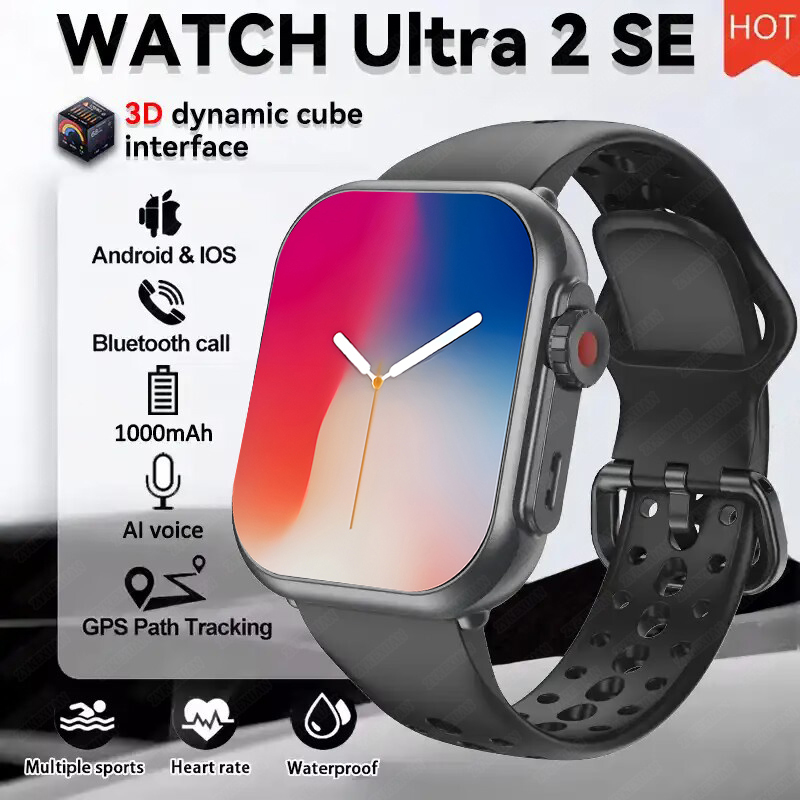 นาฬิกาอัลตร้า K62 สำหรับผู้ชาย - Smartwatch Watches For Women With Gps บทวิจารณ์และราคา