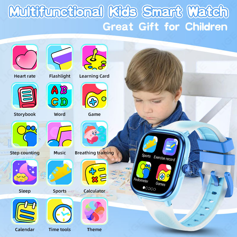 นาฬิกาสมาร์ทวอทช์สำหรับเด็ก  ส - Smartwatch Watches Birthday Gift For Girls บทวิจารณ์และราคา